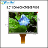 8_0 inch 800x600 TFT LCD MODULE CT080BPU05 
